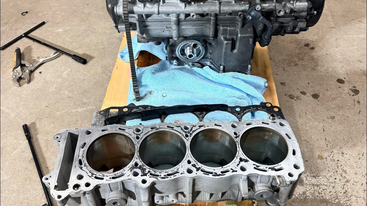 1441/Nitrous Busa Build: Day 11 Removing the Block