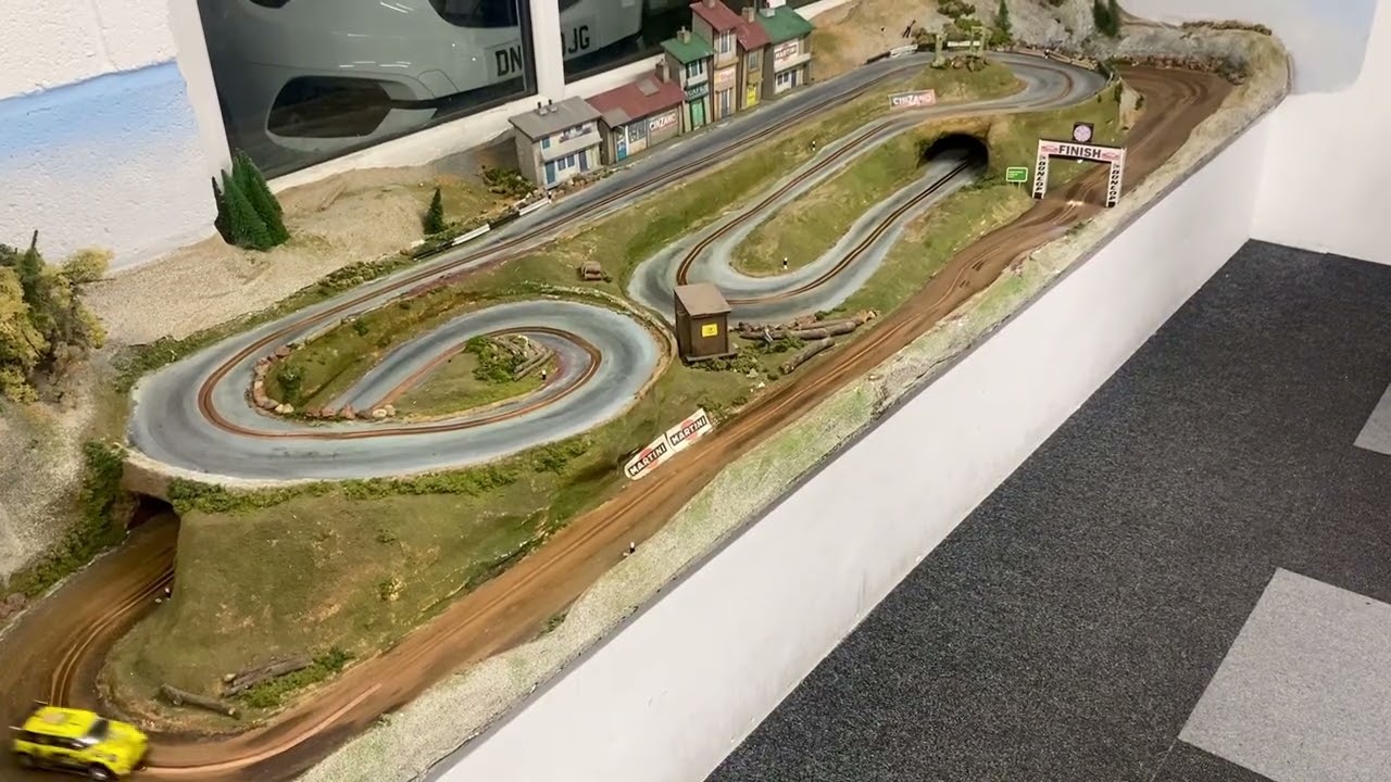 Tyneside Slot Car Club Rally Track