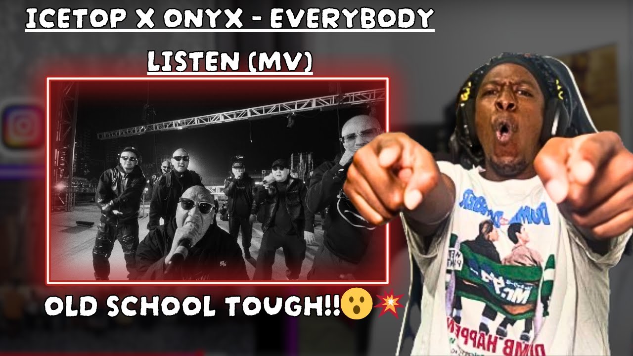«ICETOP x ONYX – Everybody Listen (MV) РЕАКЦИЯ 😱 Я не был готов к ЭТОМУ!»