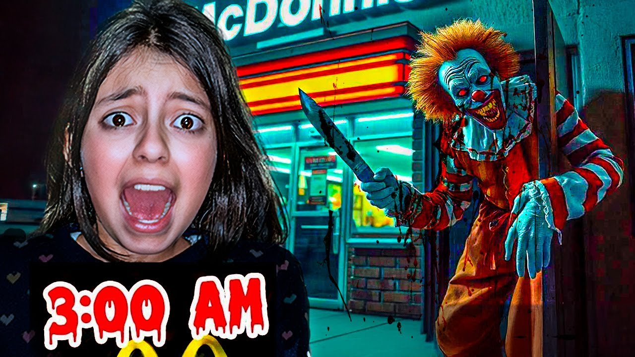 NUNCA PASES LA NOCHE en un Mc Donald's *Ronald Mc Donald Aparece*