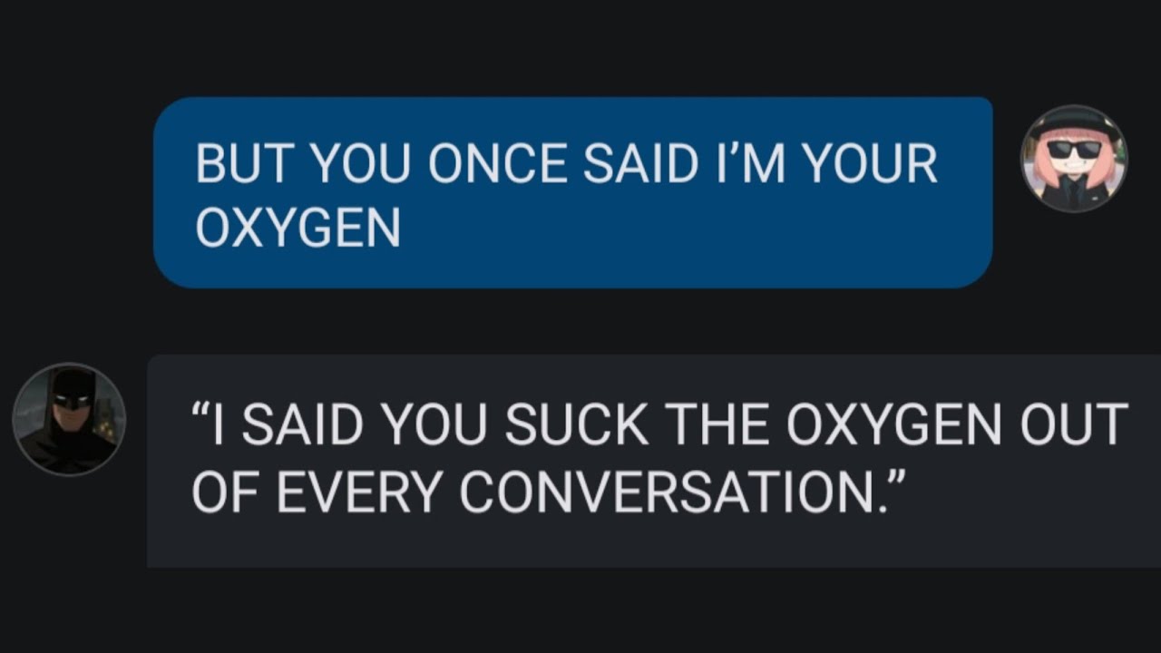 Character ai, but I acted cringe with him