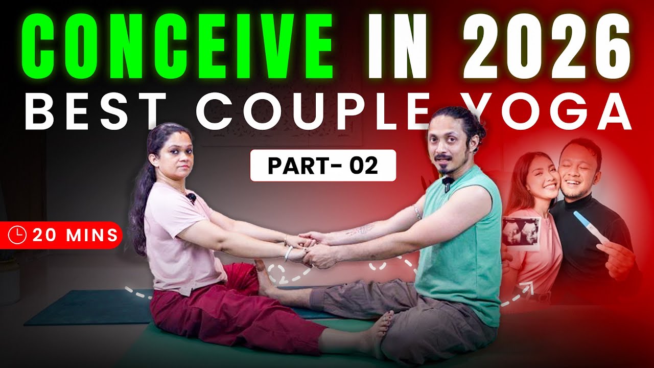 Not Getting Pregnant? Try This Powerful Couple Yoga (No Medicine)