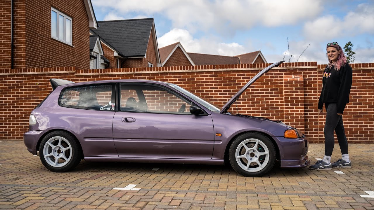 Pippa's 247BHP K20 Swapped Civic EG is AWESOME!