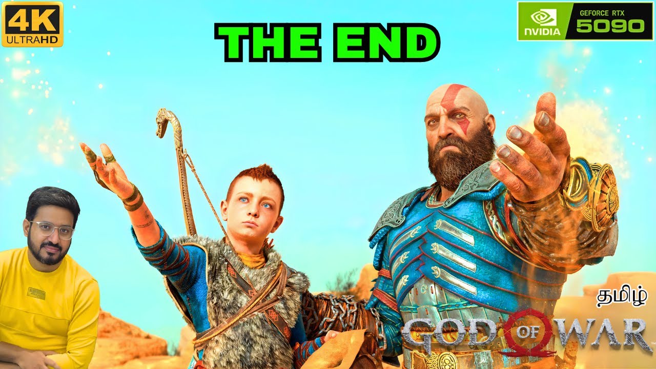 The End | God of War Tamil Gameplay RTX 5090 4K Ultra | Earth Gamer
