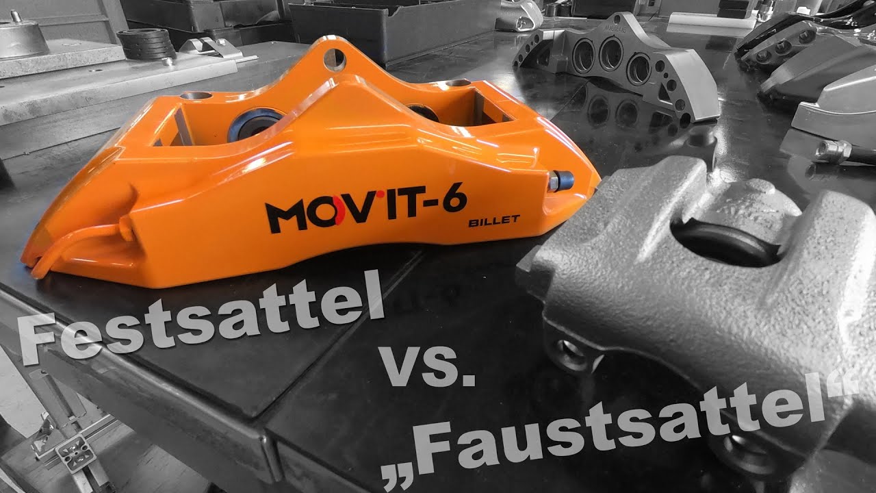 MOV´IT erklärt Bremssättel - Unterschied Festsattel und Faustsattel
