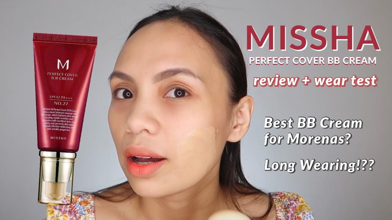 REVIEW & WEAR TEST MISSHA PERFECT COVER BB CREAM SPF42 PA+++