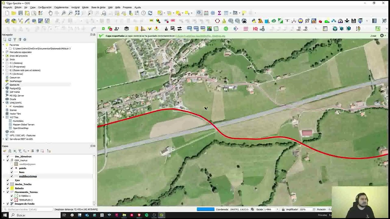 Integración BIM-GIS con Istram Qgis Speckle