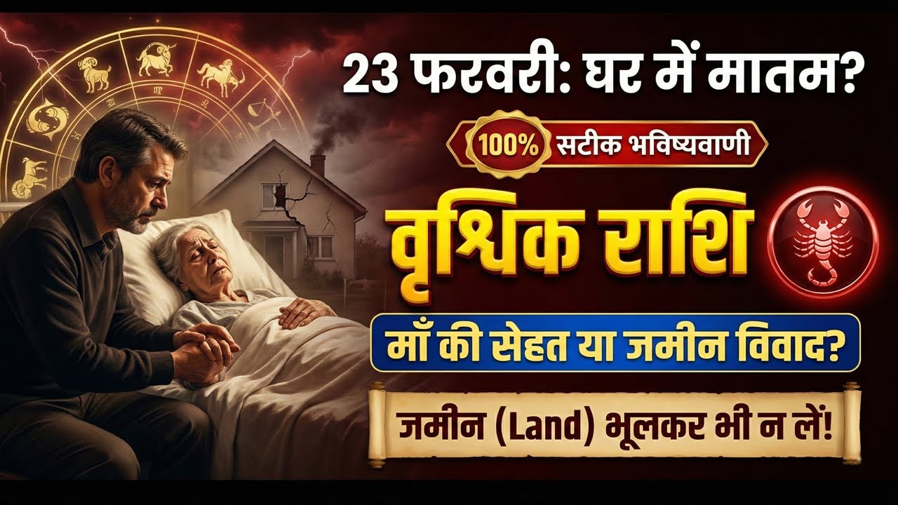 🔥 Vrishchik Rashi: अगले 30 दिन जमीन-जायदाद न खरीदें! माँ के आंसुओं का कारण न बनें