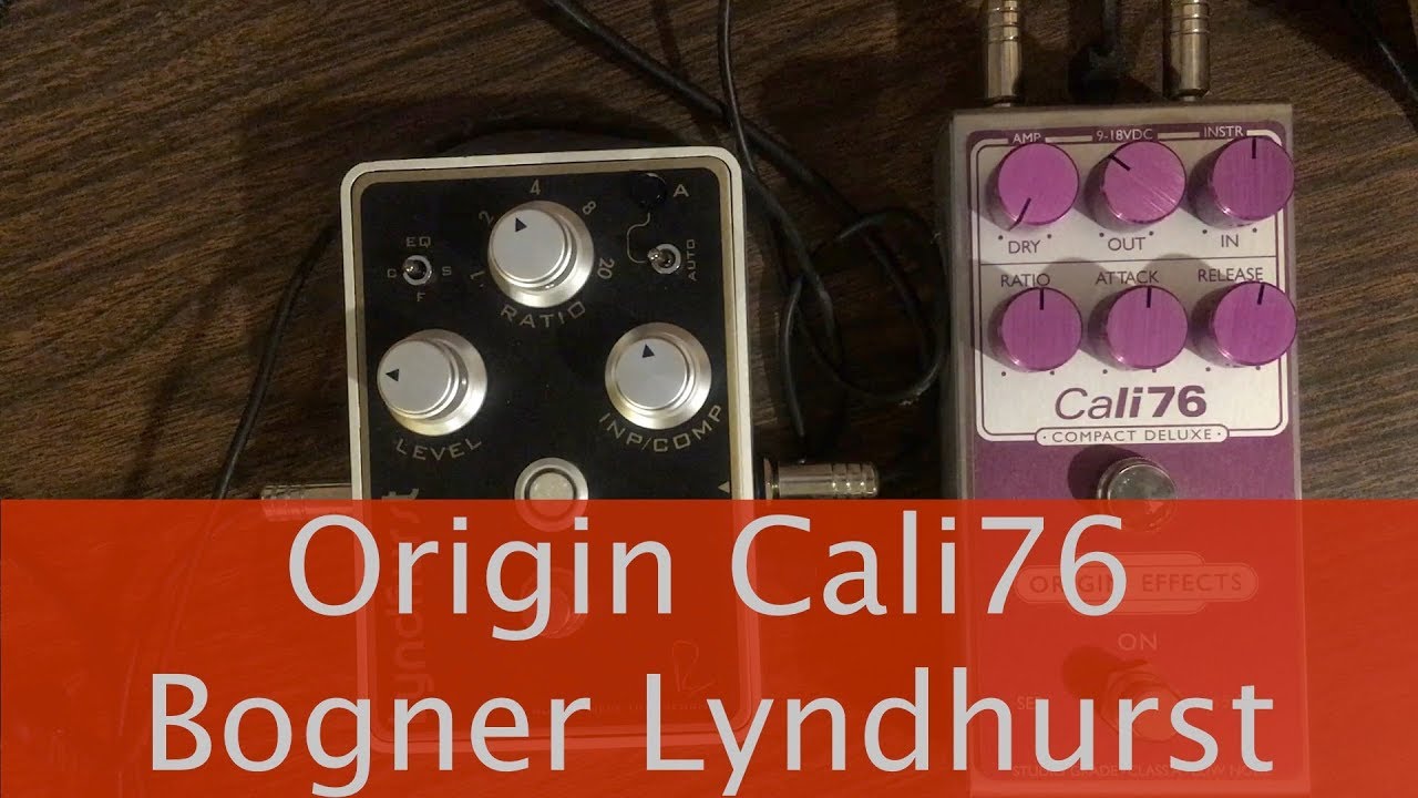 Gear Review: Compressor Shootout - Origin Cali76 + Bogner Lyndhurst