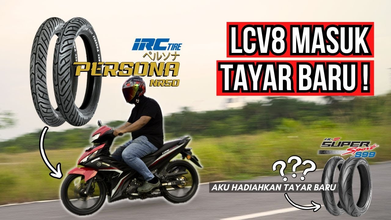 TAYAR KAPCAI TERBARU 2024 LC135 V8 🔥 | IRC TIRE