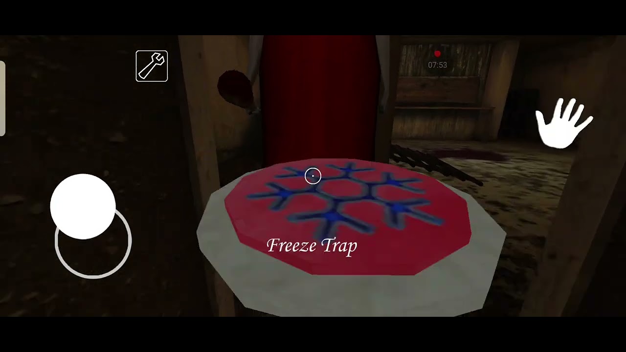 Playing granny with hard mode on Christmas theam on / official version of granny