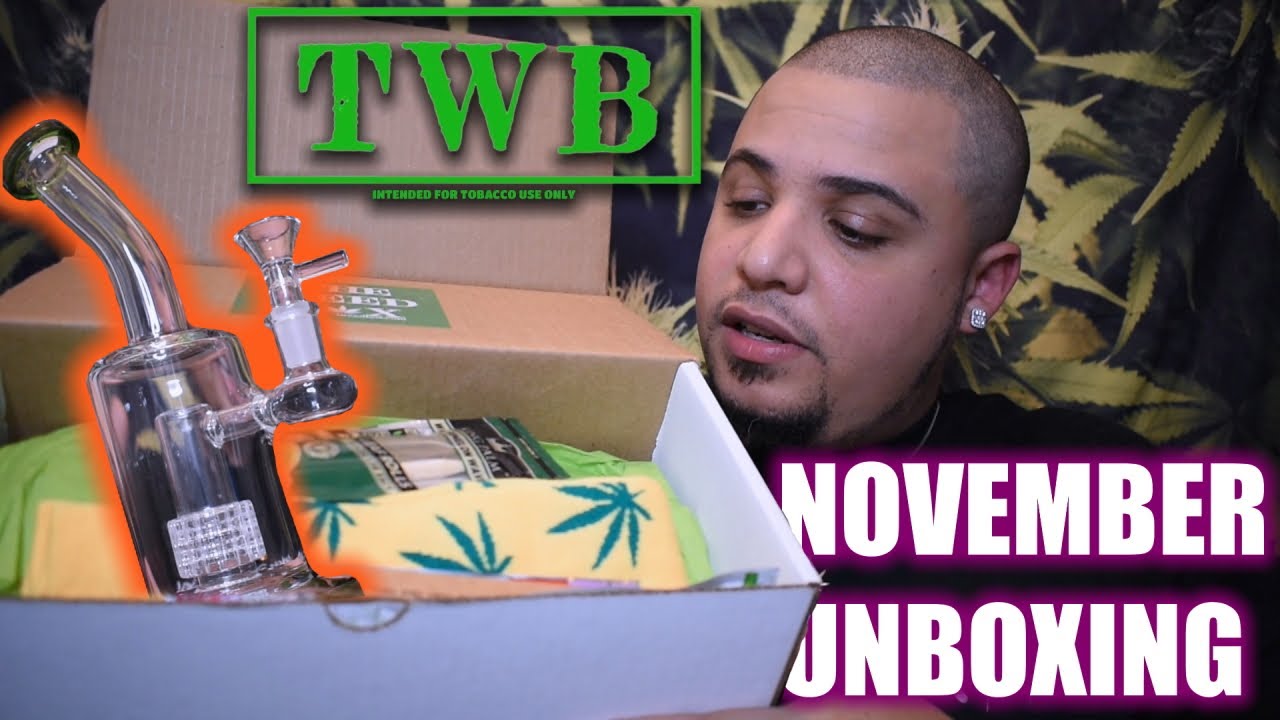 TWB Monthly Stoner Box Unboxing - Actually A Good Value | November Box