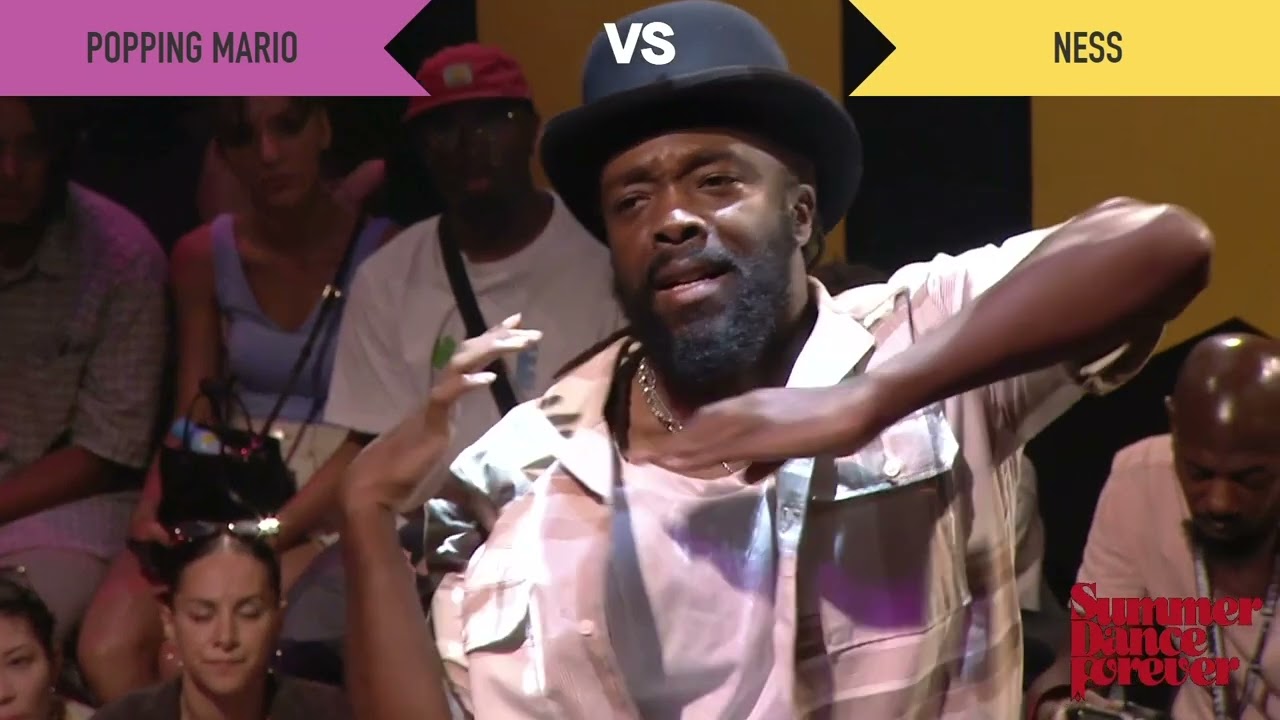 Popping Mario vs Ness JUDGE BATTLE Popping Forever - Summer Dance Forever 2022