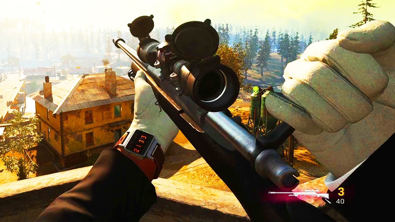 The Pelington and Groza in Warzone!