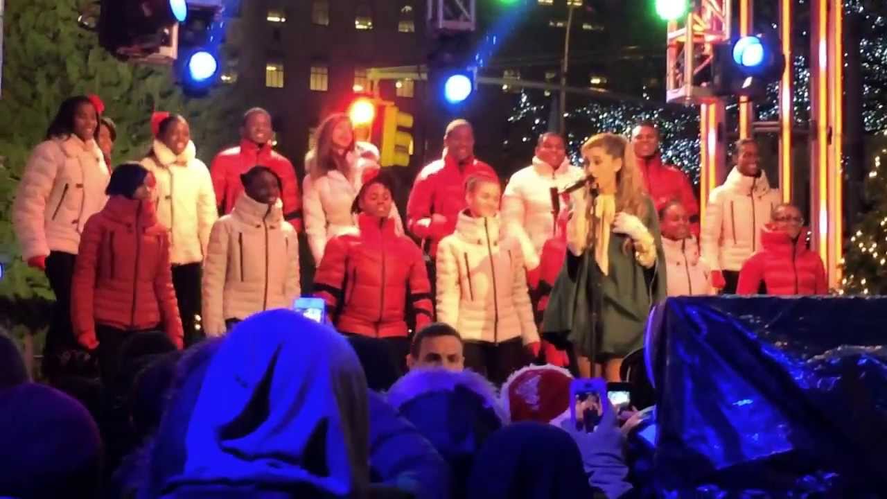 Christmas In Rockefeller Center Ariana Grande