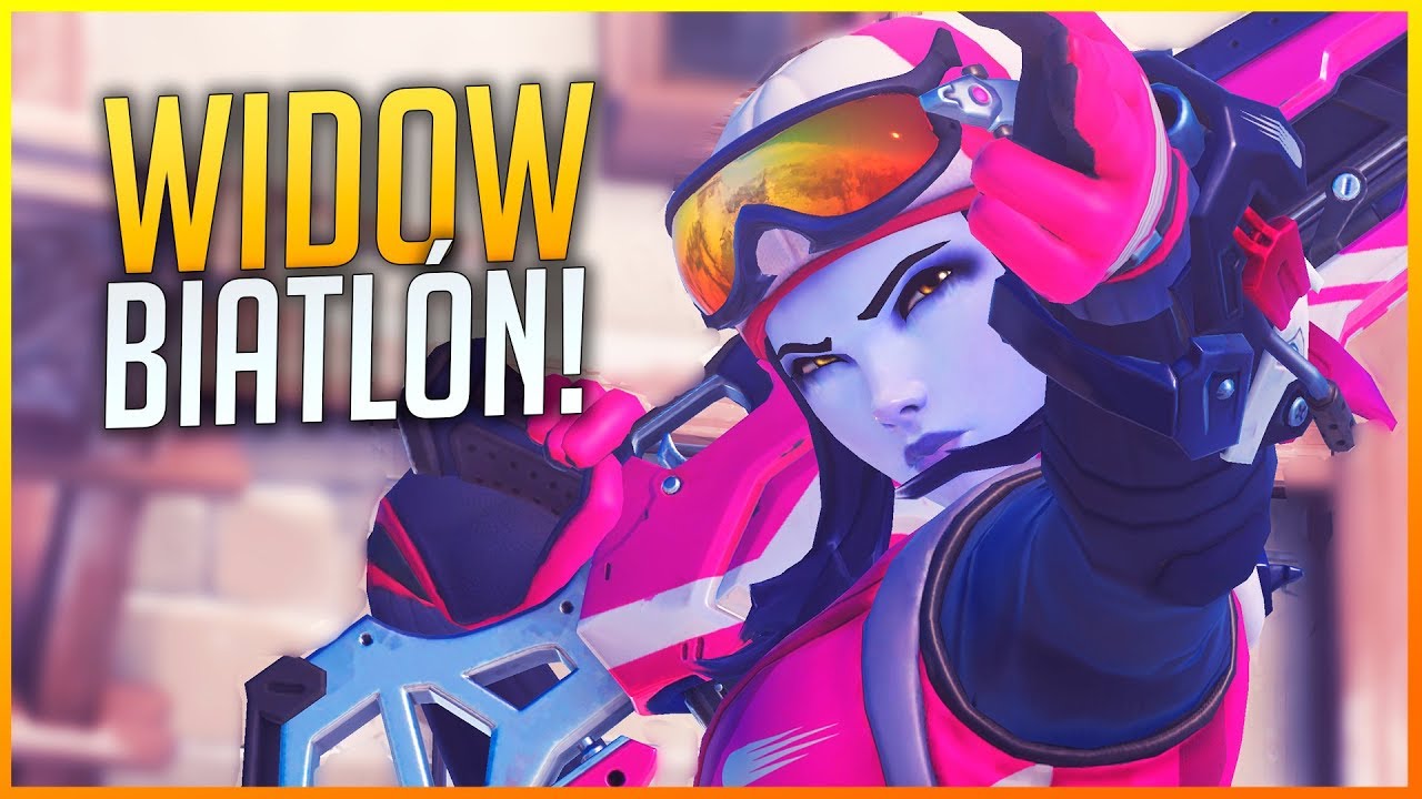 OVERWATCH: 30 KILLS CON WIDOWMAKER BIATLÓN SKIN!! | Makina