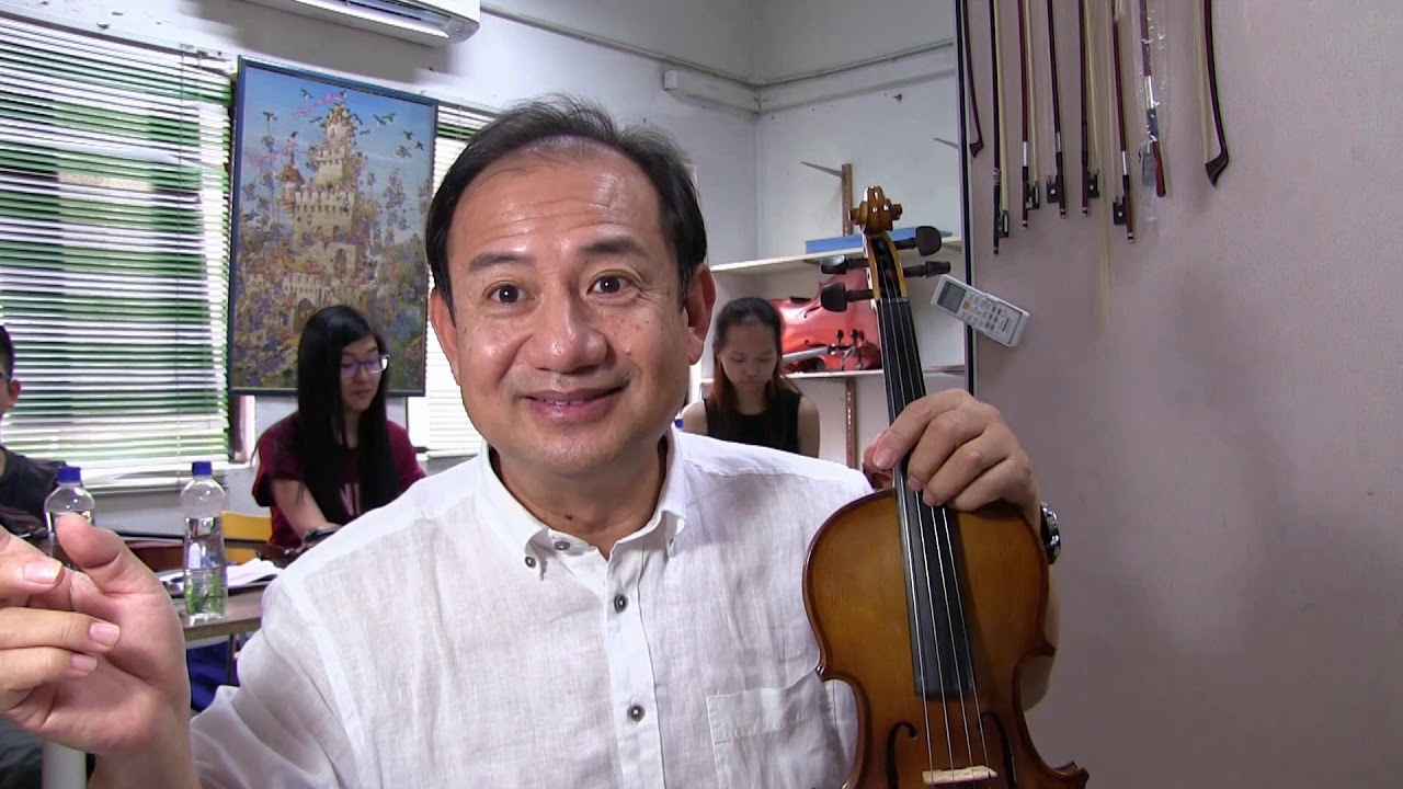 4, Violin Hand-made Factory-made, Summer Workshop Malaysia 2017