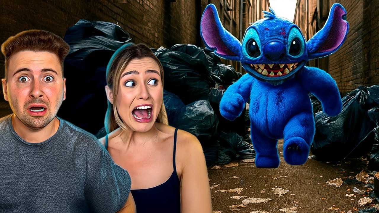 O STITCH GIGANTE QUE ENCONTRAMOS NO LIXO É AMALDIÇOADO