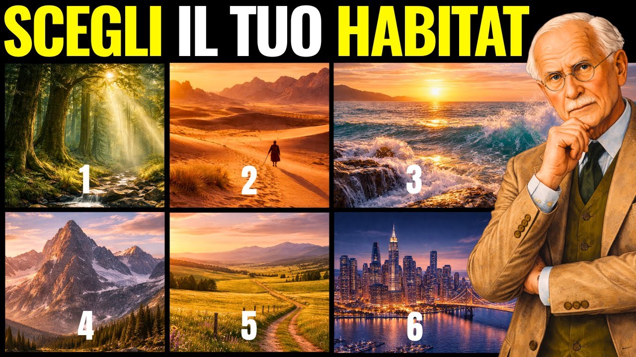 Test Psicologico: Scegli il tuo Habitat ideale. Il Risultato Ti Sorprenderà | Carl Jung