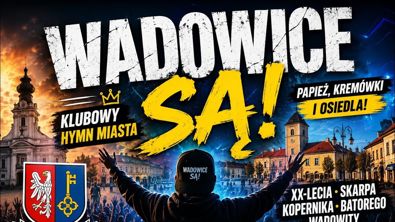 WADOWICE SĄ! 🫶🏼 | Oficjalny Hymn Wadowic 2026 (Klubowy Hit)
