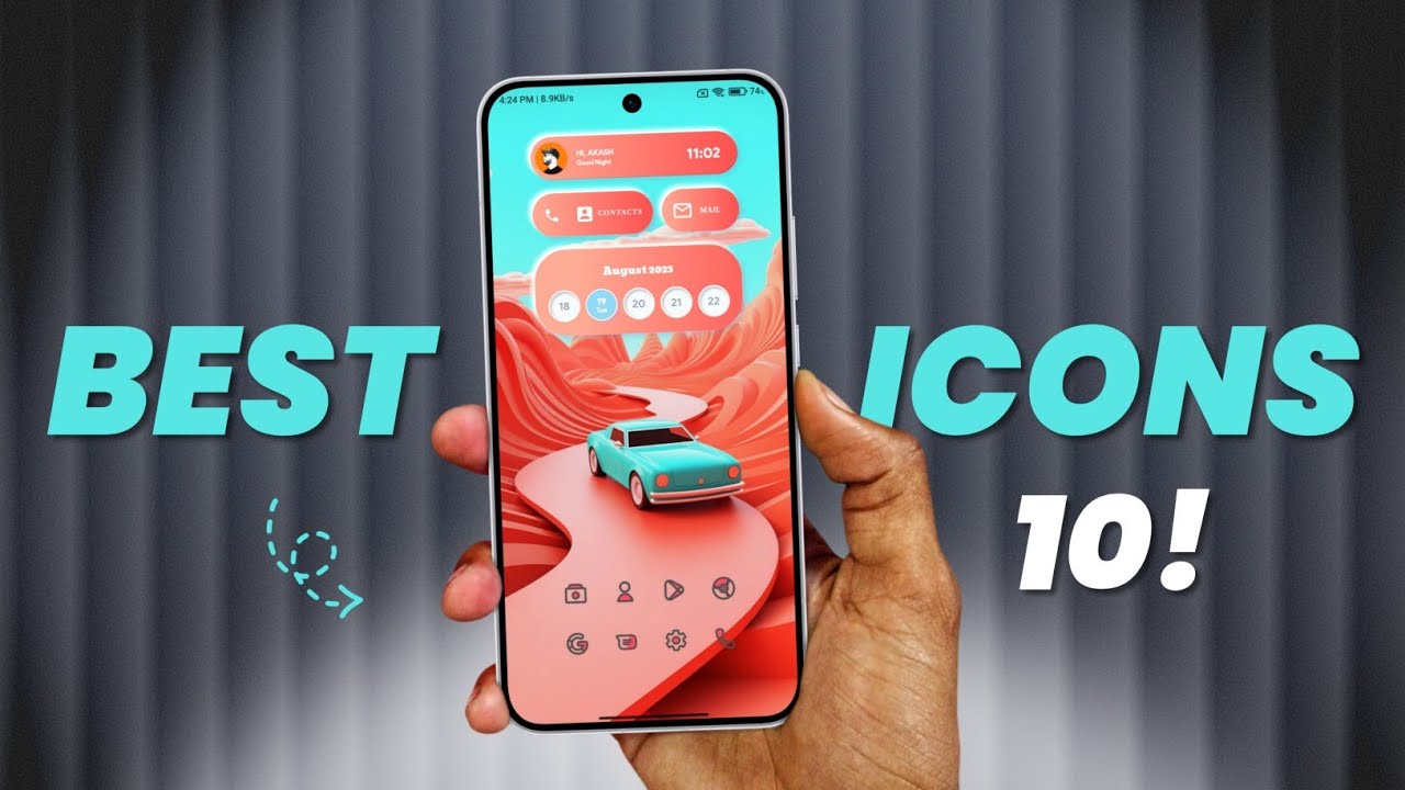 Top 10 Best New Icon Pack For Android CUSTOMIZATION! [May 2026]