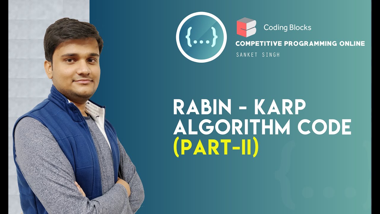 Rabin-Karp String Matching Algorithm - Code