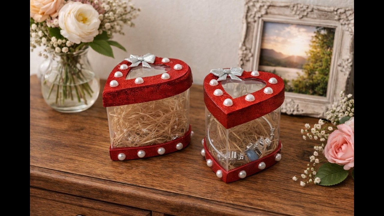 Valentine’s Day DIY | Romantic Heart Gift Box Idea 💝