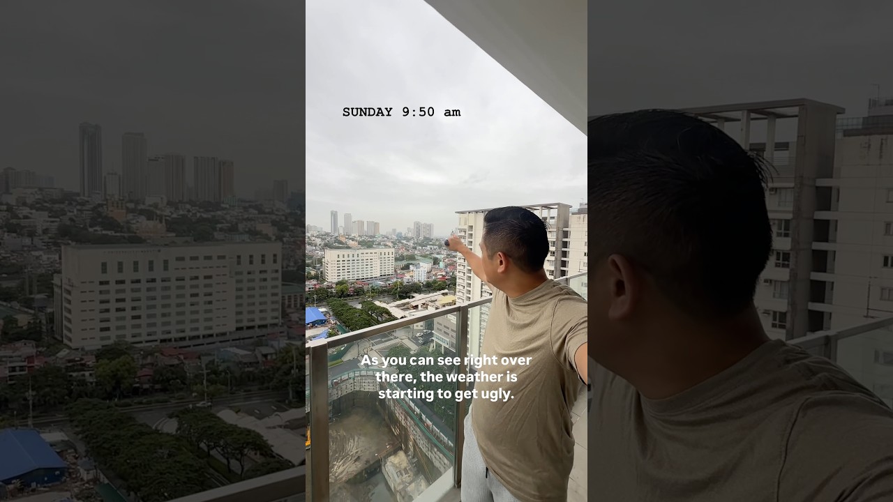 Super Typhoon Uwan in Metro Manila #philippinesvlog #bgcmanila #uwan