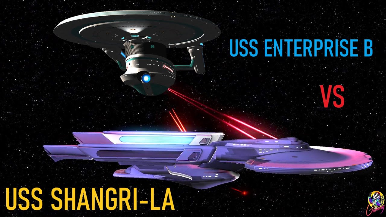 Viewer Request - USS Shangri-La VS USS Enterprise B - Star Trek Starship Battles