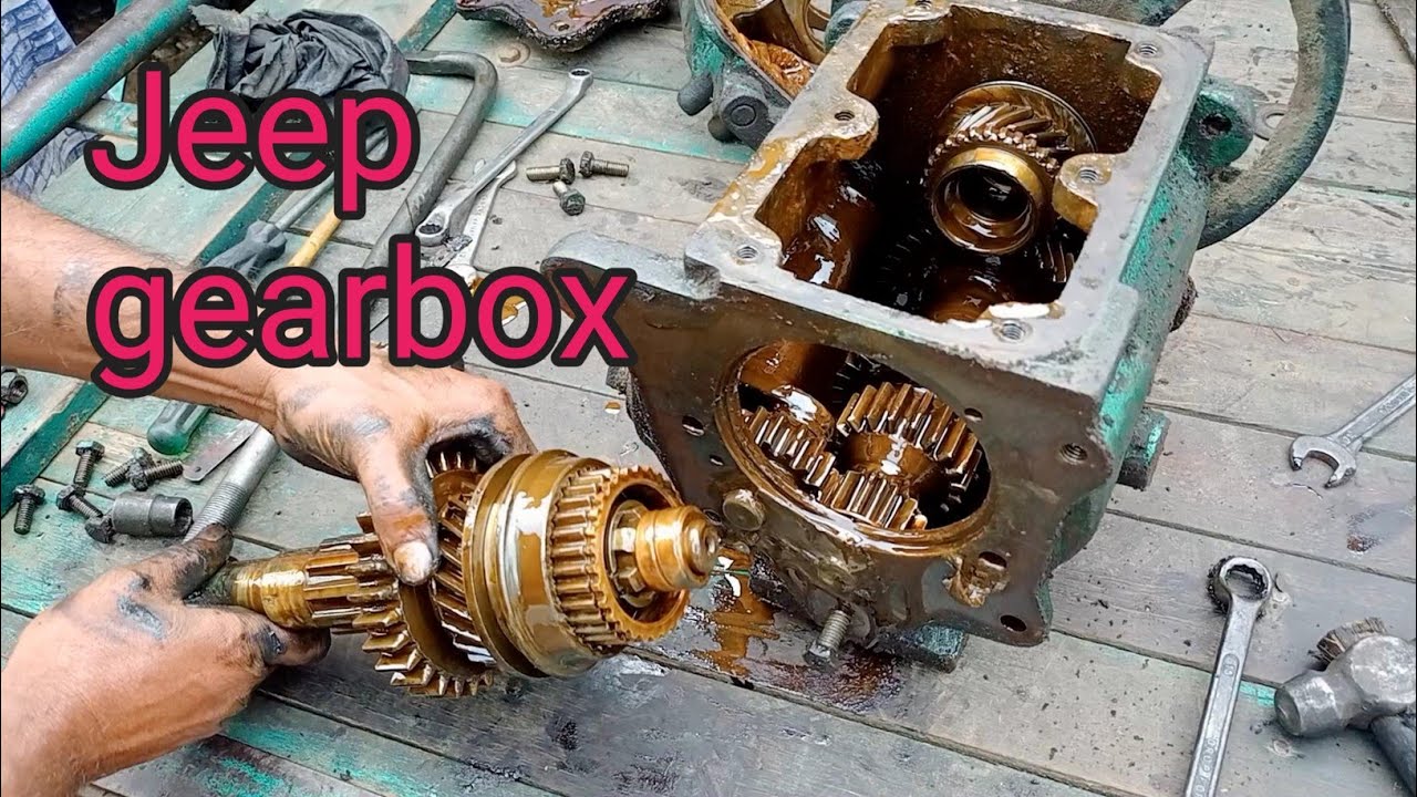 Jeep gearbox repair