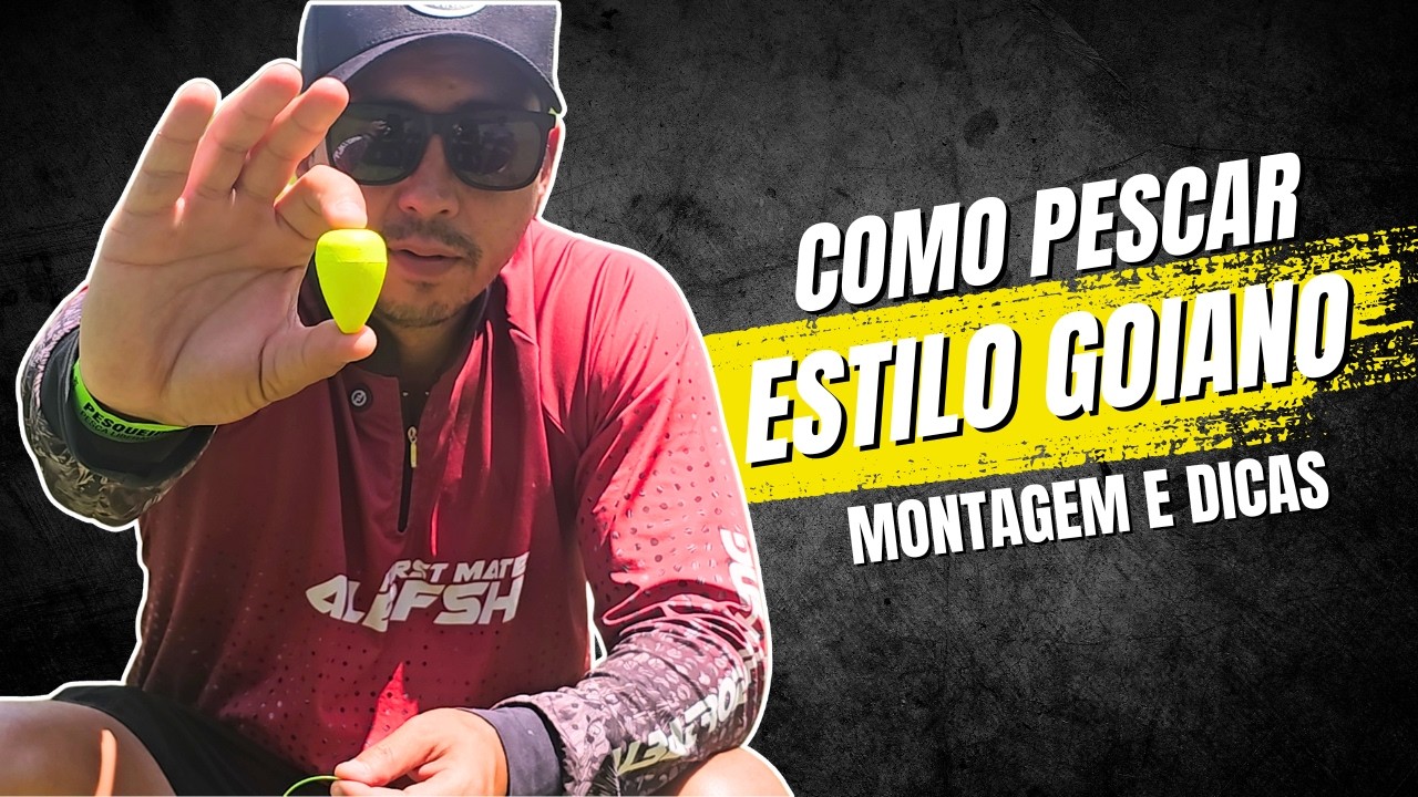 Como pescar no estilo goiano - passo a passo no Pesqueiro