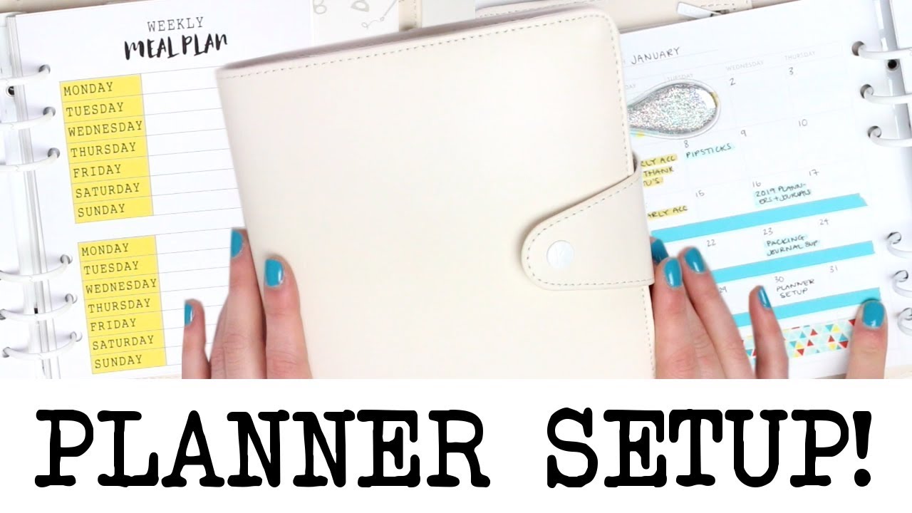B6 Kikki.K Planner Setup! 2019