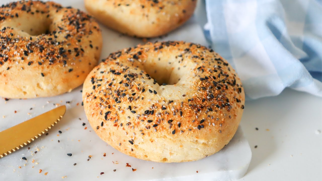 BAGEL FACILE SANS GLUTEN SANS OEUFS