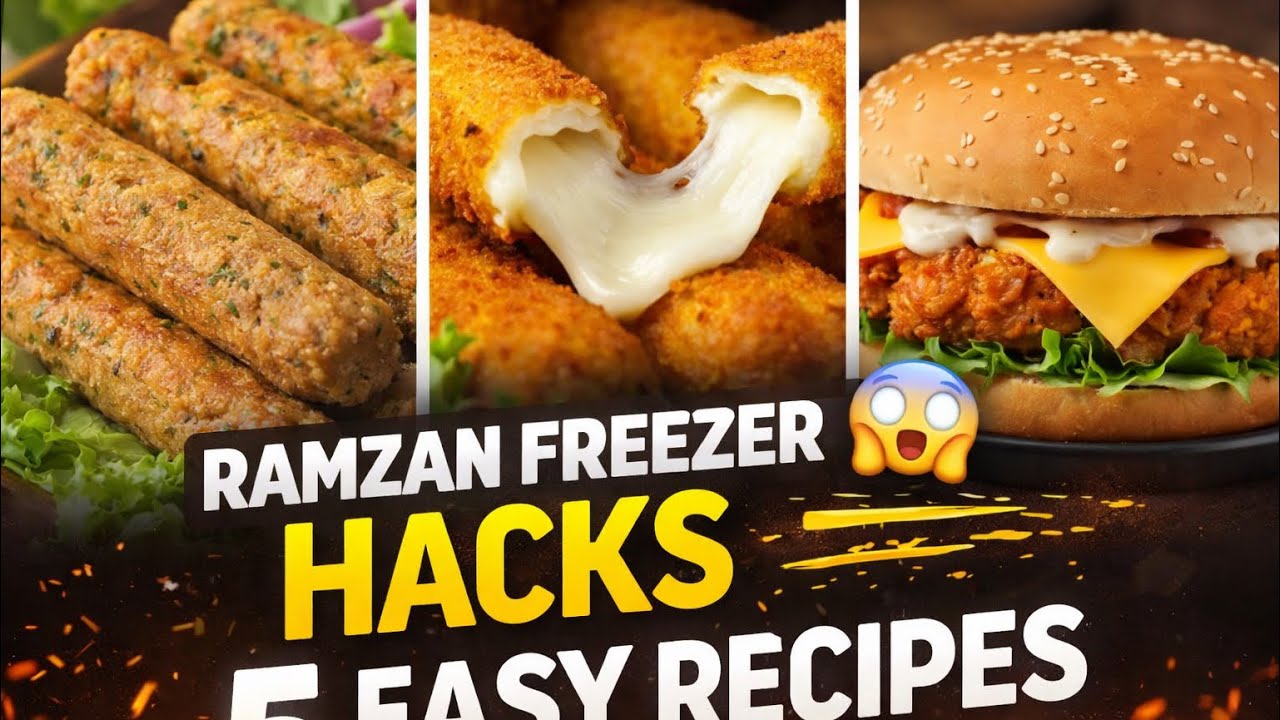 5 Different Ramzan Special Recipes | Ramadan Chicken Recipes For Iftar | Iftar Special Recipes