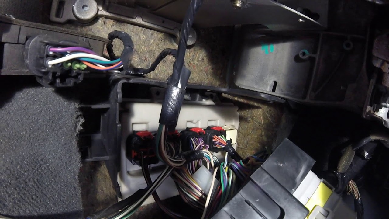 How to Pull Out a Chrysler Dodge ECU / Как вытянуть Блок управления ECU Chrysler Dodge