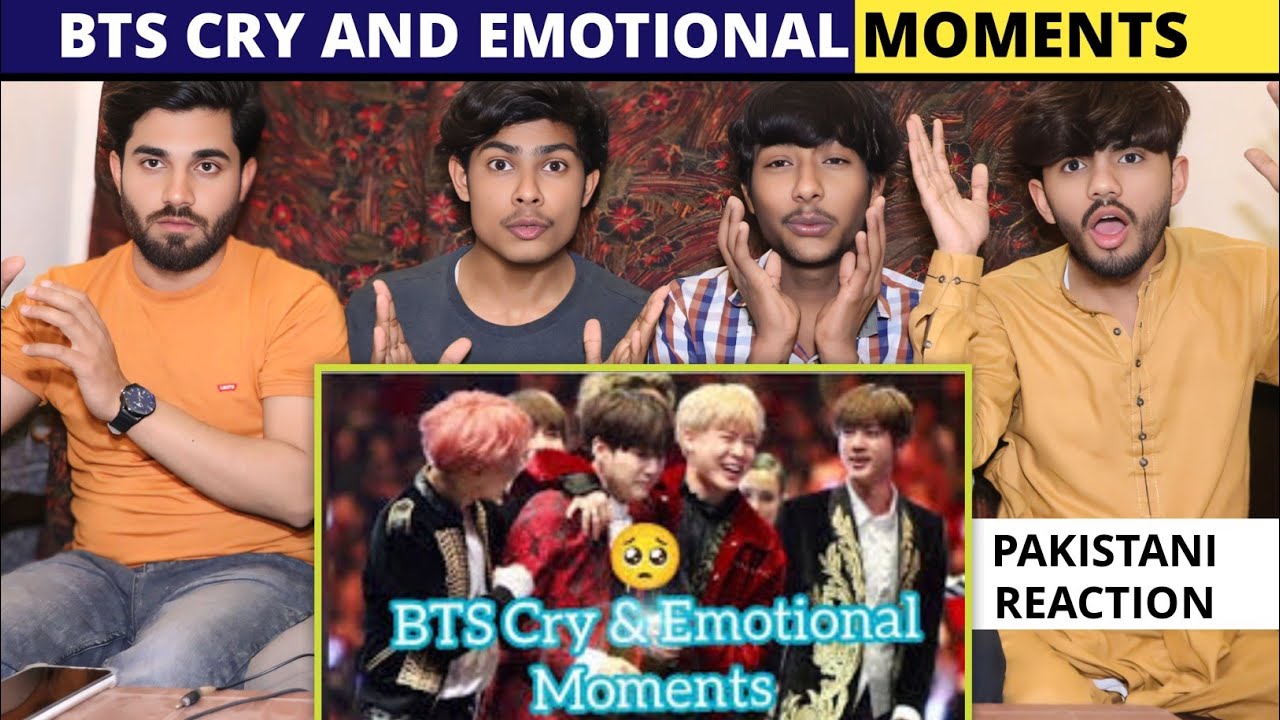 Bts Cry And Emotional Moments 🥹 - Pakistani Reaction - For You Reaction