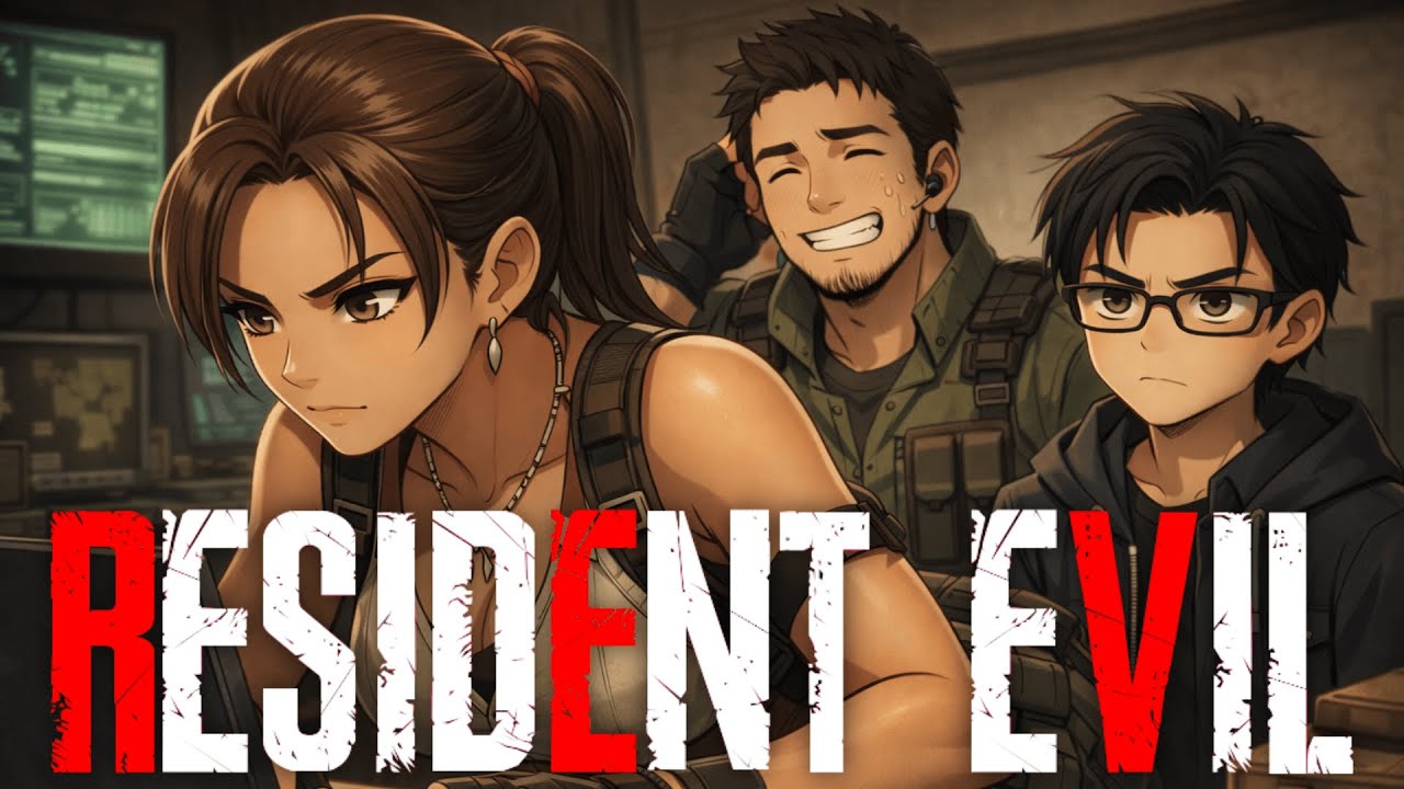 Mohon bersabar ini ujian - Resident Evil 5 Livestream (1)
