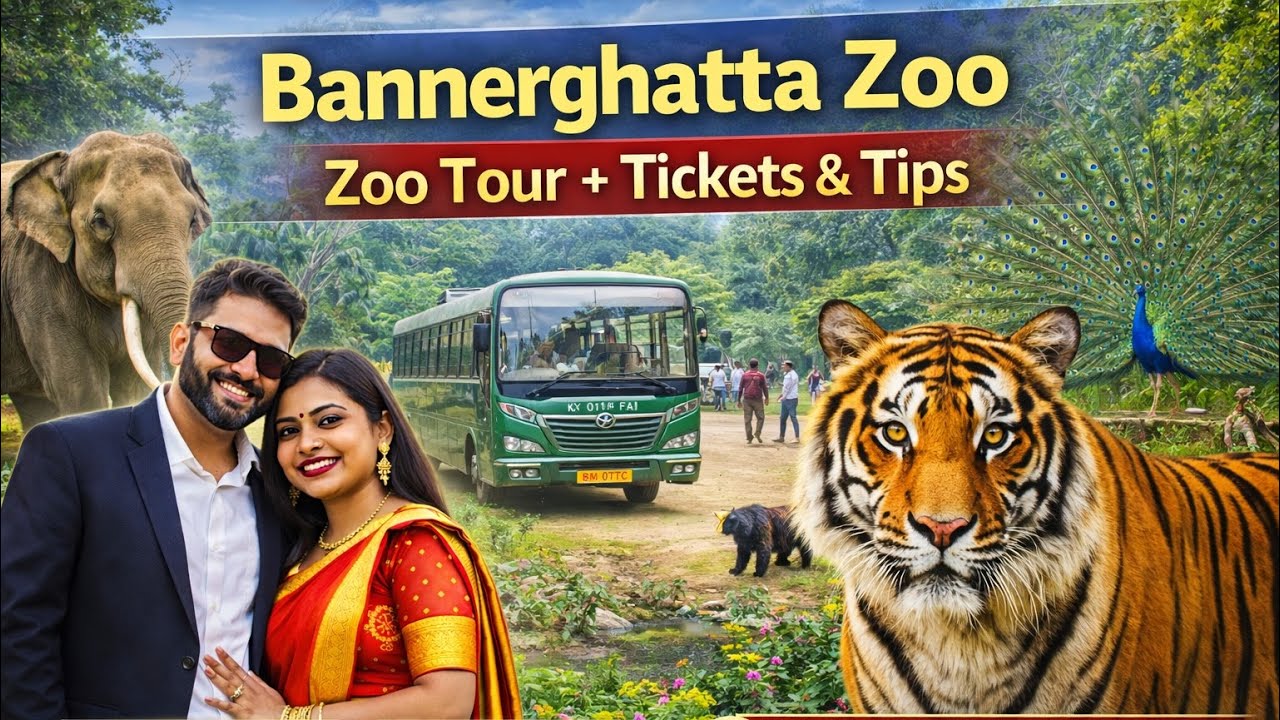 Bannerghatta Zoo Full Tour 🦁 | Ticket Price, Timings & Animal Safari | Bangalore. 
