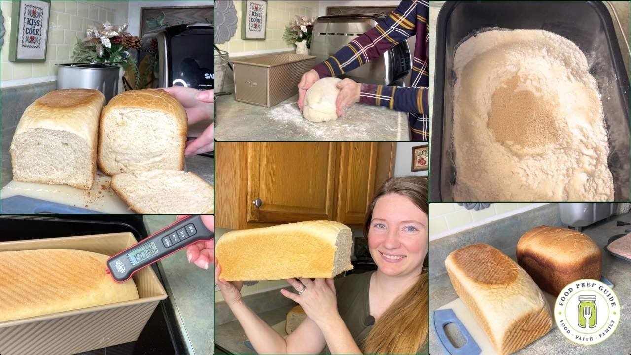 Bread Machine Sandwich Bread: TWO Ways!