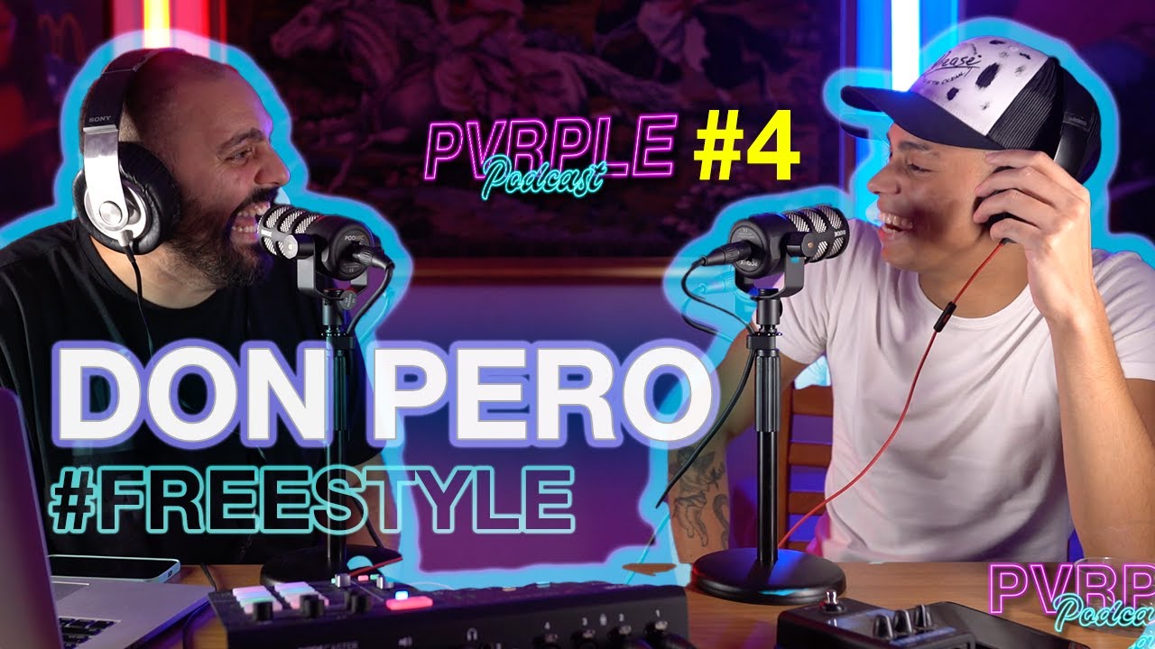 Don Pero Freestyle a Purple podcast [ #PURPLEPODCAST EP.4 ]