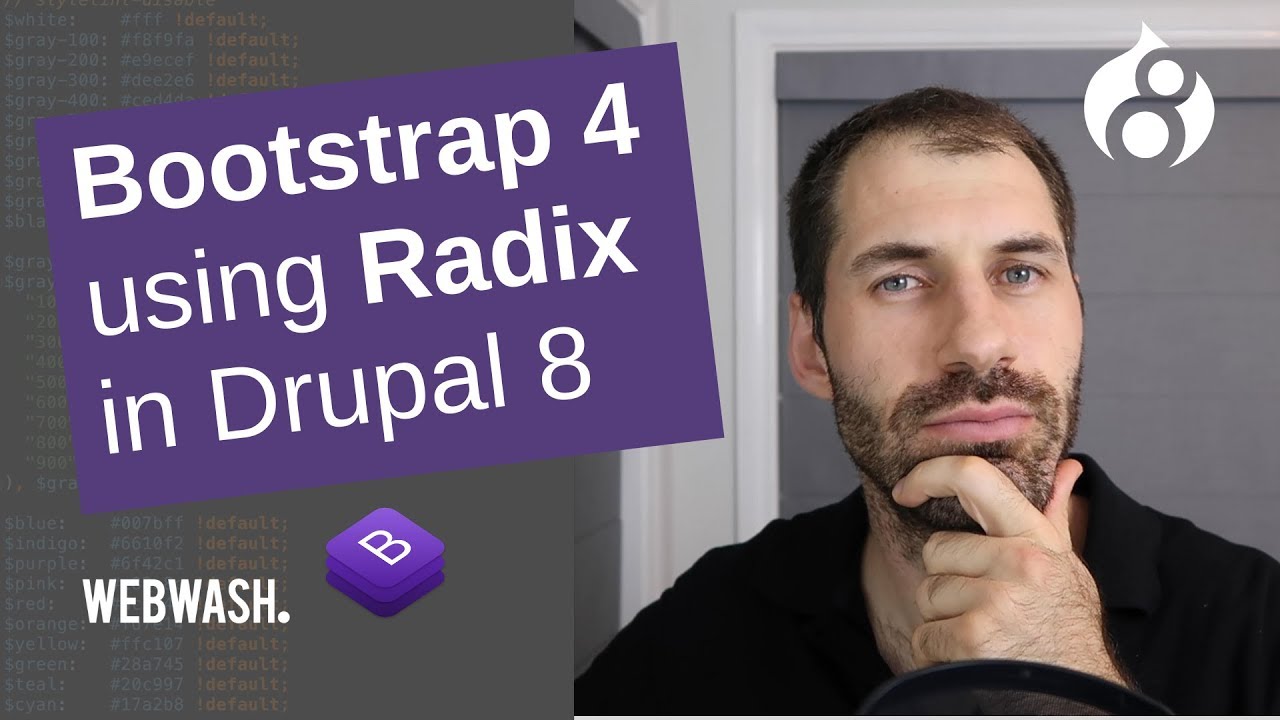 Getting Started with Bootstrap 4 using Radix in Drupal 8