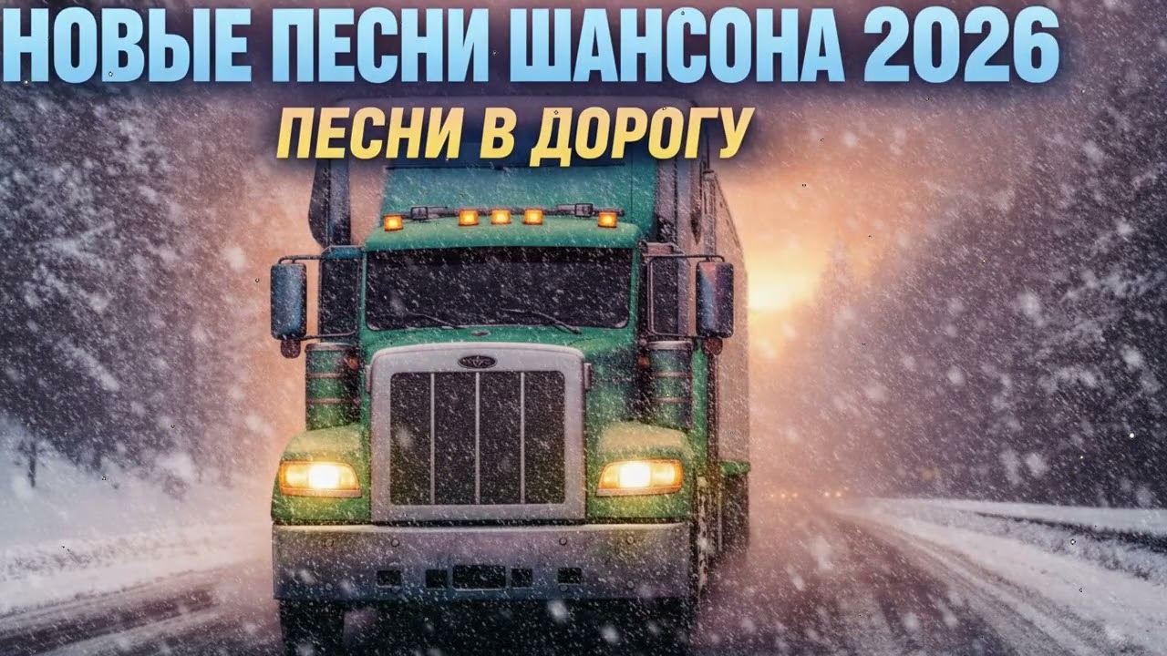 🔥 Новые хиты русского шансона 2026 🚚😢 Мама, прости меня, слушай и помни