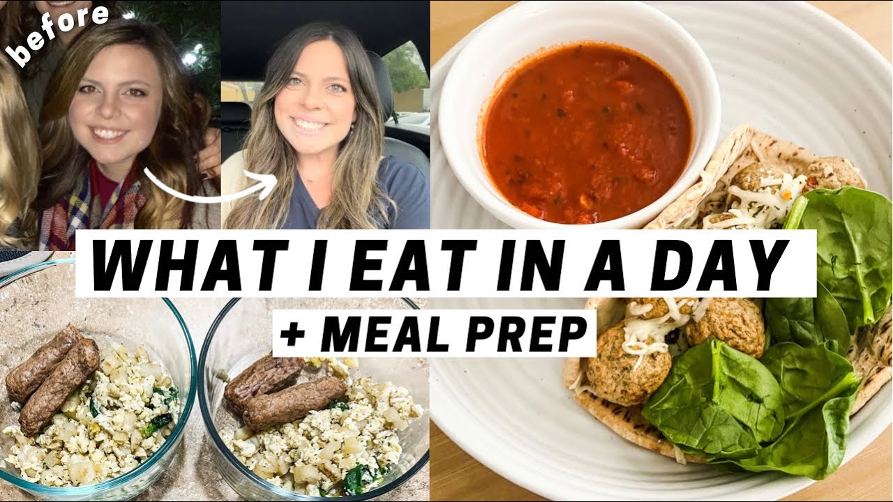 APRIL SHRED PREP WEEK 2! What I Eat In A Day + Meal Prep for Fat Loss!