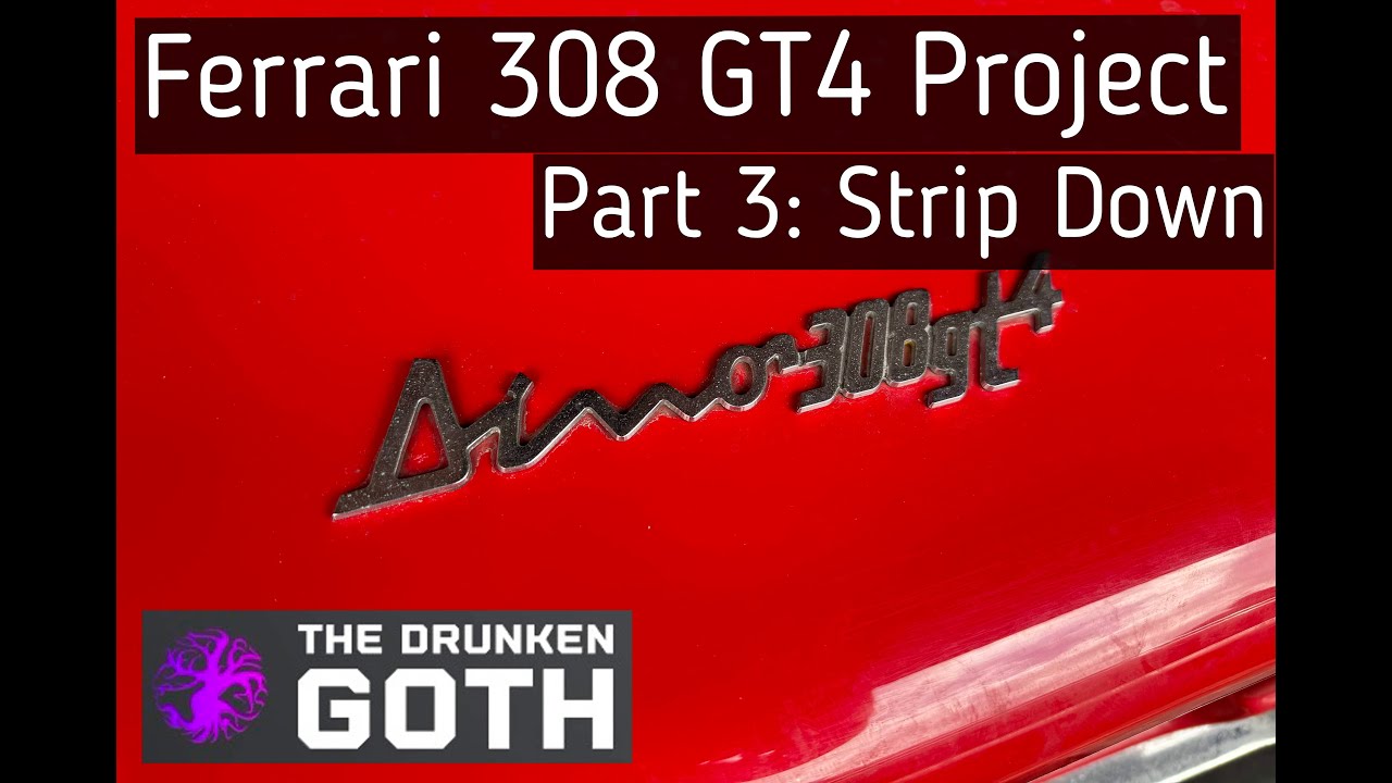 Ferrari 308 GT4 Project Part 3: Strip Down