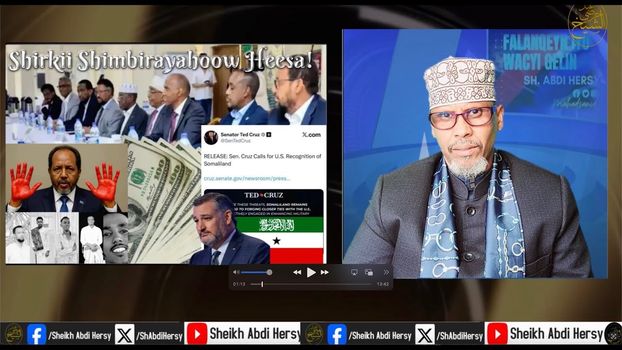 Dagaalka Dhulboobka, Safarka XSM & Maaliyadda, Shirkii Mucaaradka, Ted Cruz & Somaliland!