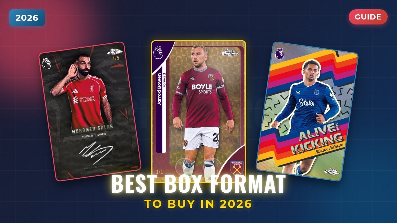 2026 TOPPS CHROME PREMIER LEAGUE🚨 Which Box Format is the value for your money?