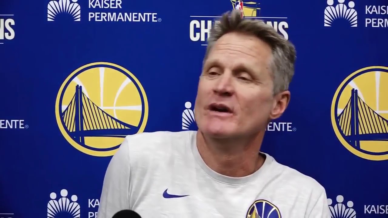 Steve Kerr on fake klay Thomson