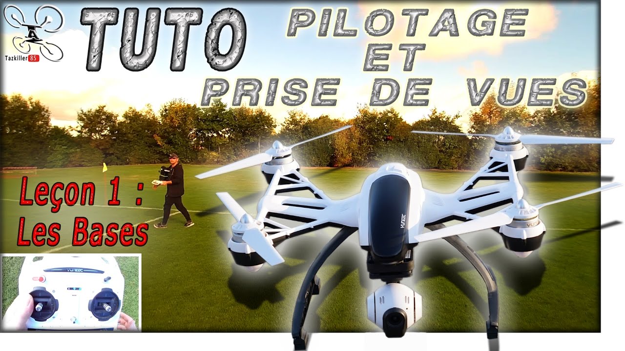 YUNEEC Drone TUTO  Pilotage et Prise de Vues  - Leçon 1 