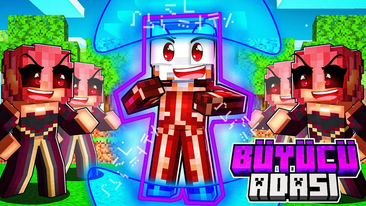 B&uuml;y&uuml;c&uuml; Adasına Kara B&uuml;y&uuml; GE&Ccedil;İRMEYEN Oda Yaptım! Ama Sonrasında... | Minecraft