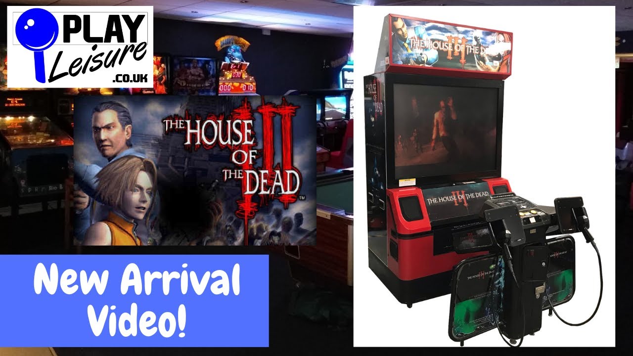 The Dead have risen again... It's Sega's The House of The Dead III 3 Arcade Machine!